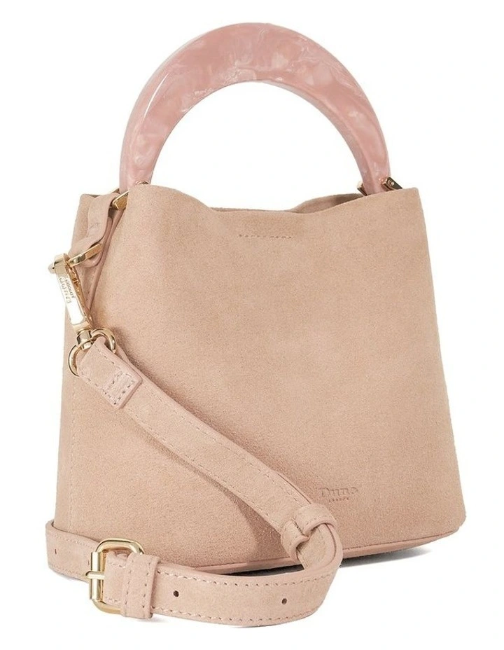 Dharla Top Handle Bag in Mink image 3