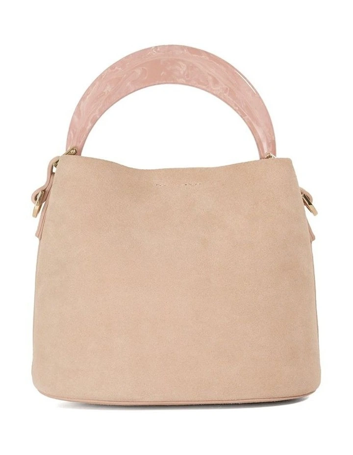 Dharla Top Handle Bag in Mink image 5