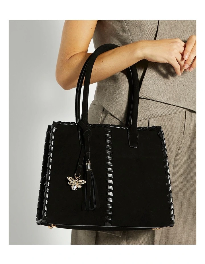 Darlingtons Tote Bag in Black image 2