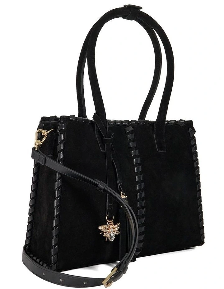 Darlingtons Tote Bag in Black image 3