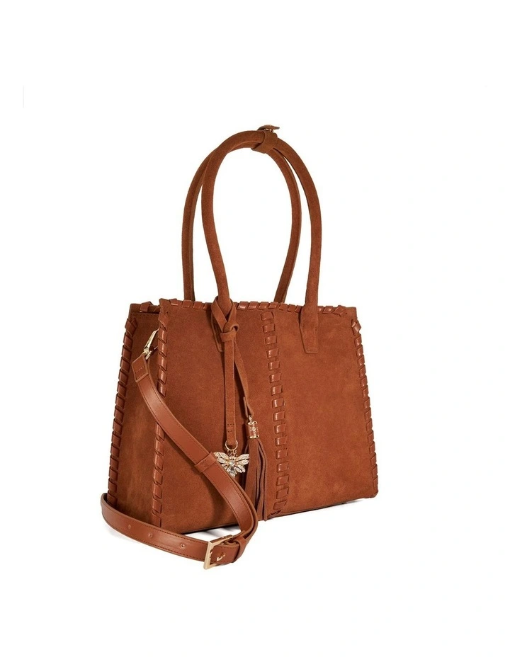 Darlingtons Tote Bag in Tan image 3