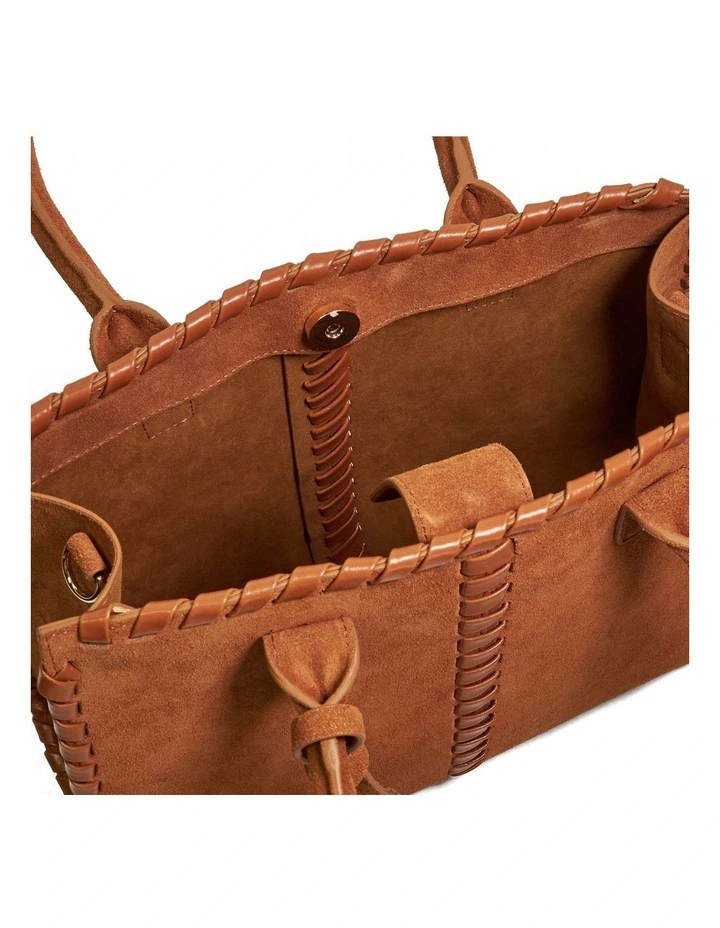 Darlingtons Tote Bag in Tan image 4