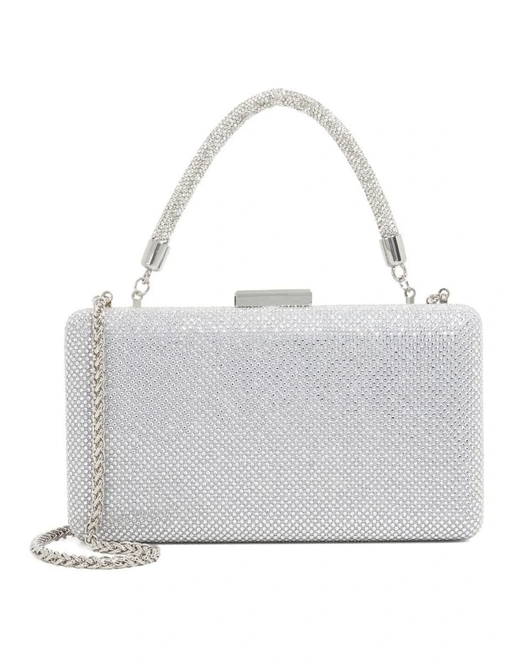 Beaut Clutch in Silver image 1