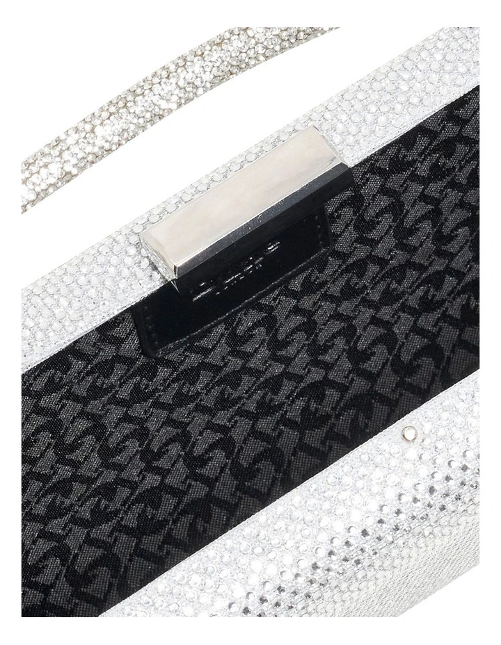 Beaut Clutch in Silver image 4