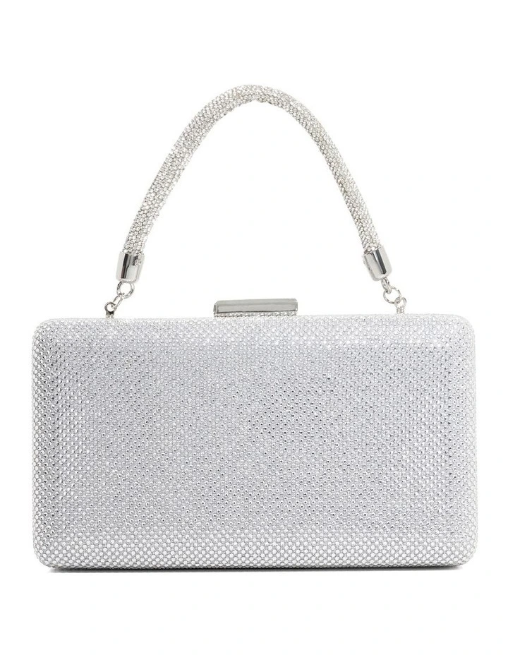 Beaut Clutch in Silver image 5