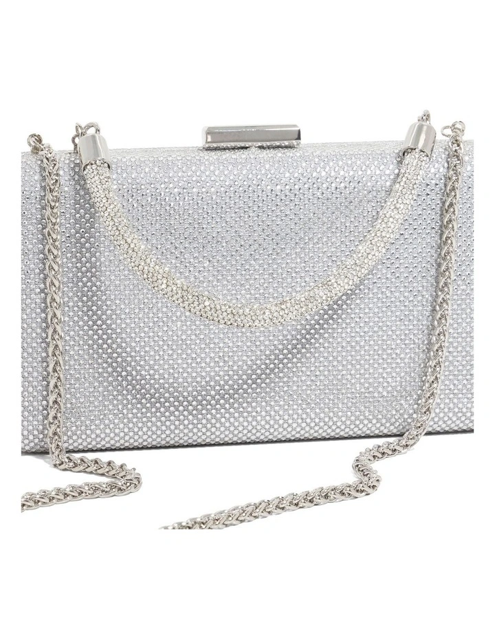 Beaut Hard Clutch in Silver image 6