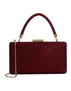 Beaut Clutch in Burgundy