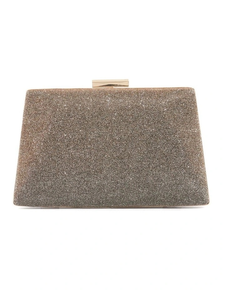 Bellaria Angled Frame Clutch in Grey image 5