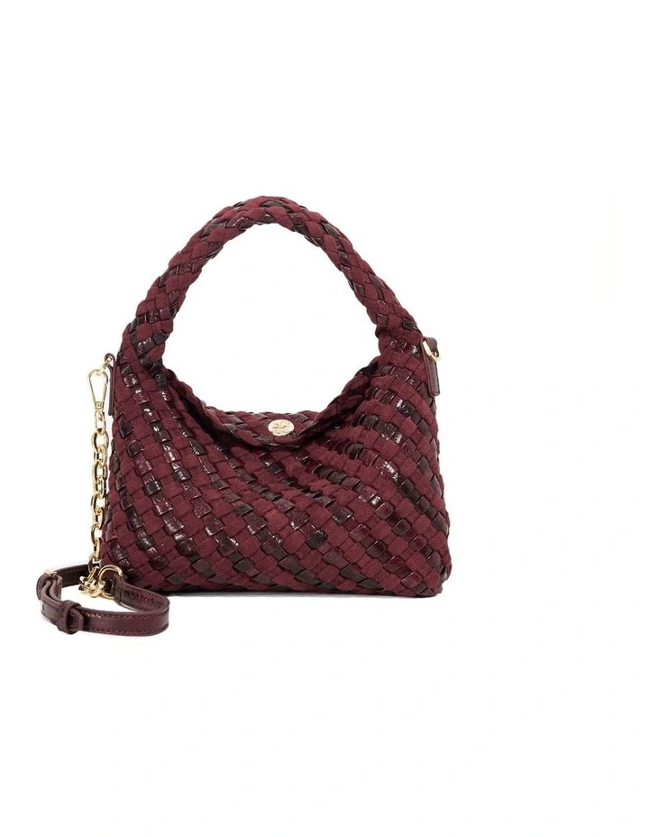 Dinkydeliberate Mini Slouch Tote In Purple image 1