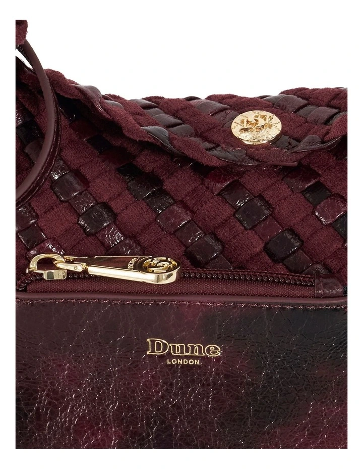 Dinkydeliberate Mini Slouch Tote In Purple image 6