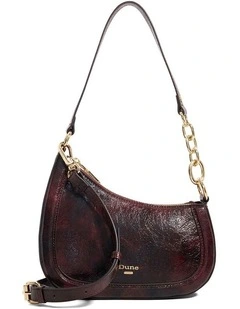 Direction Scoop Shoulder Bag in Purple