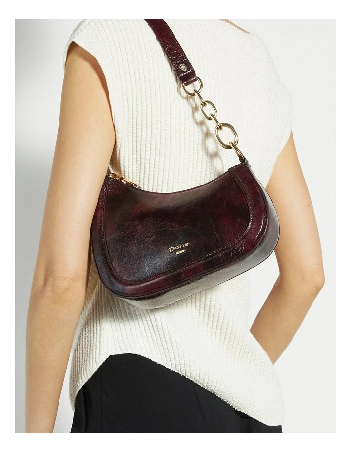 Direction Scoop Shoulder Bag in Purple image 2