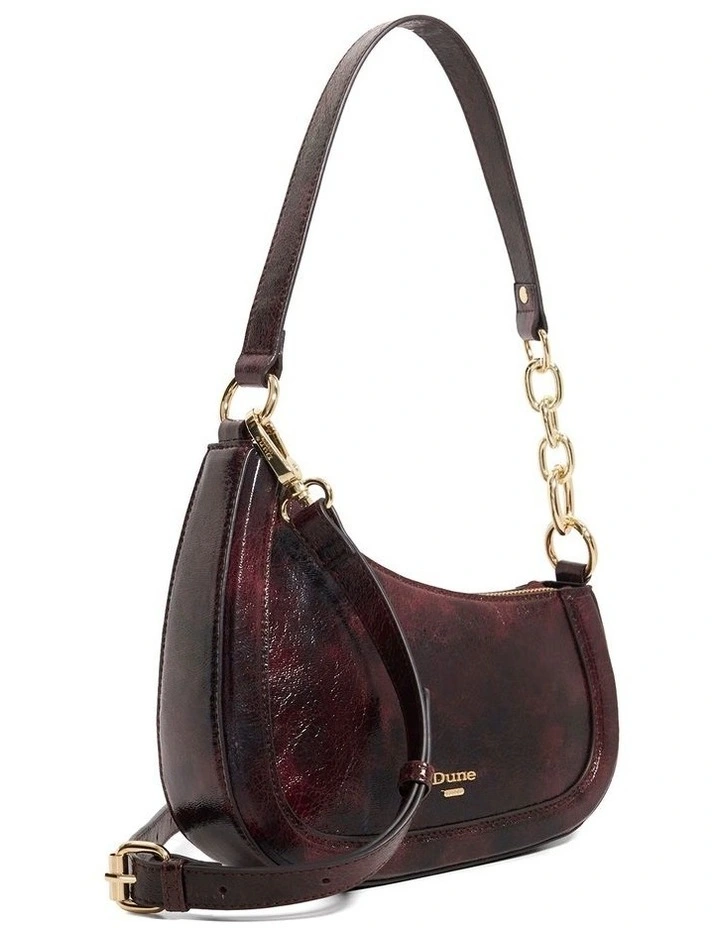 Direction Scoop Shoulder Bag in Purple image 3