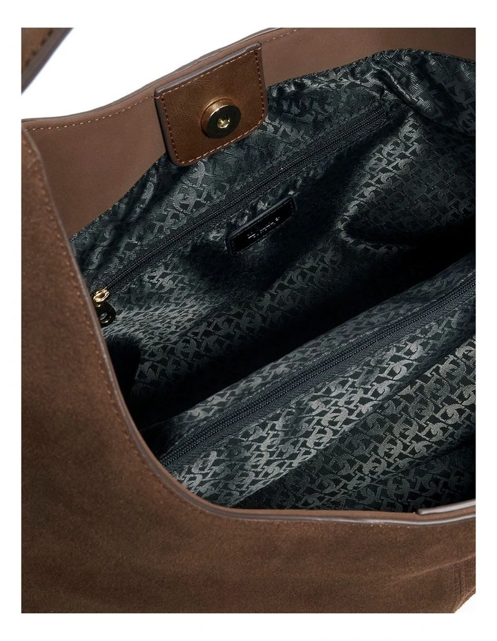Delighting Slouch Shoulder In Dark Brown image 3