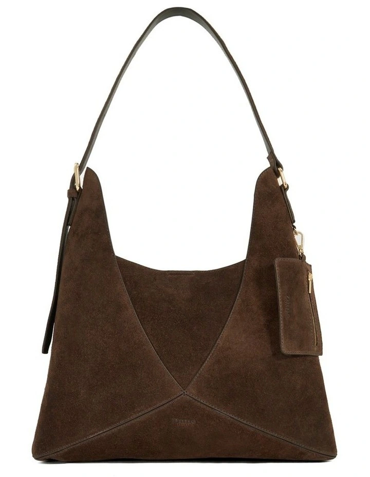Dearest Tote Bag in Dark Brown image 1