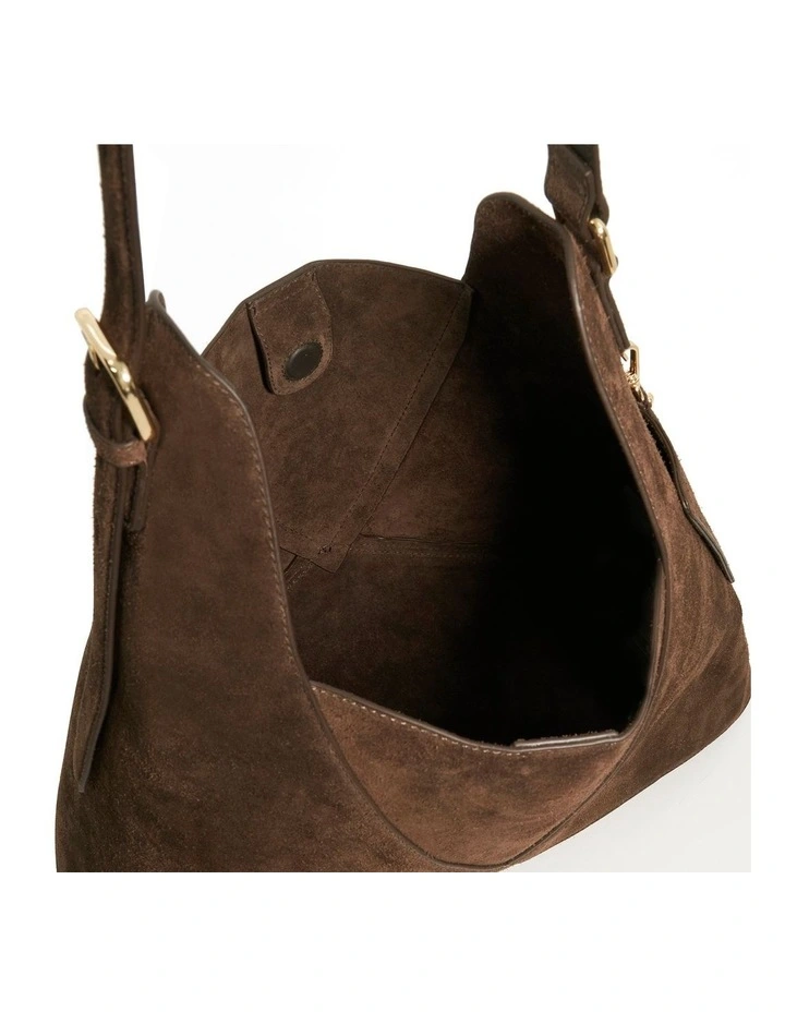 Dearest Tote Bag in Dark Brown image 4