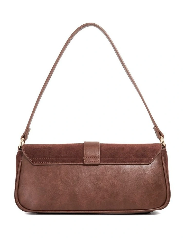 Delsees Shoulder Bag in Dark Brown image 4