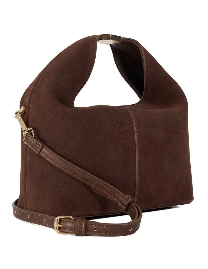 Debut Mini Soft Grab Bag in Brown image 2