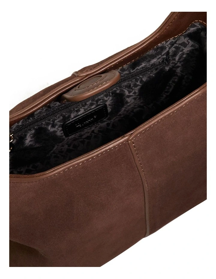 Debut Mini Soft Grab Bag in Brown image 3