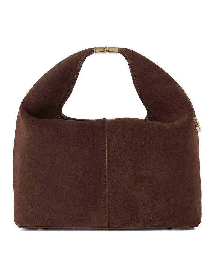Debut Mini Soft Grab Bag in Brown image 4