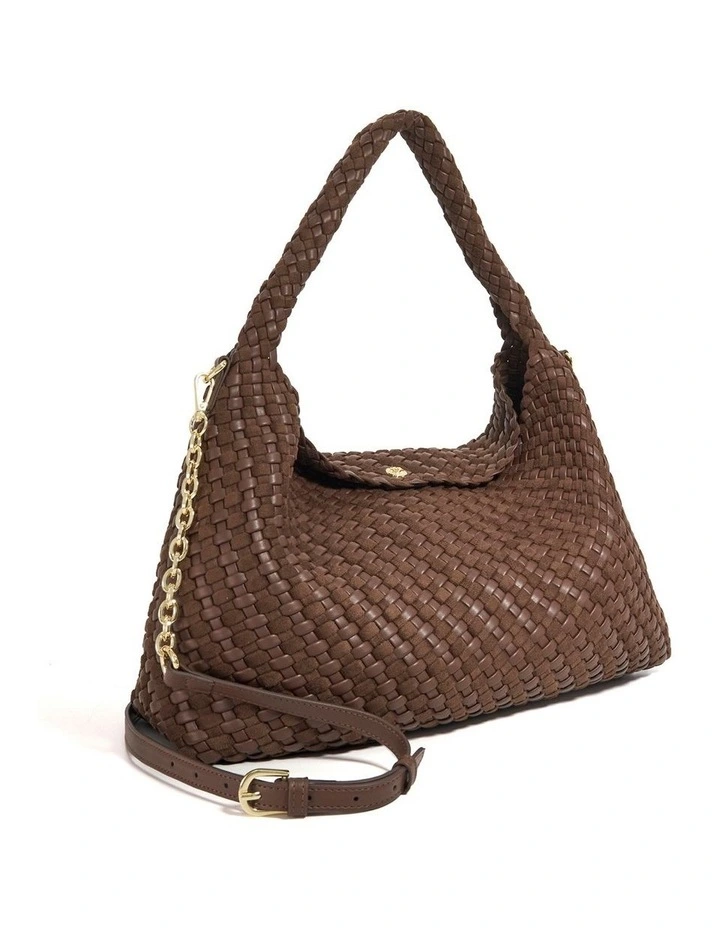 Deliberate Tote Bag in Dark Brown image 3