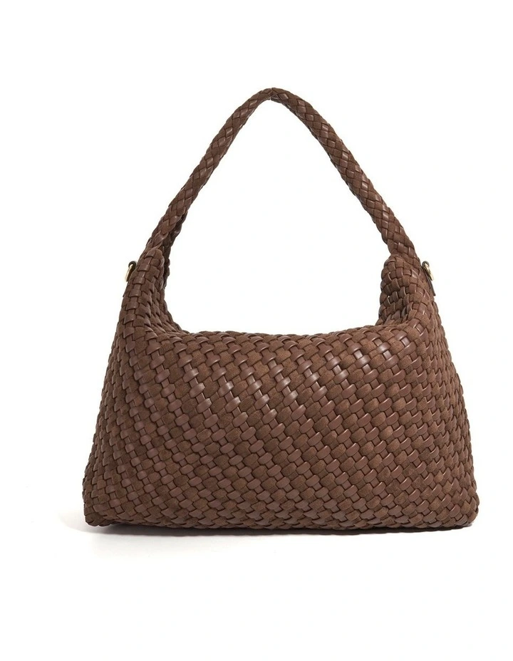 Deliberate Tote Bag in Dark Brown image 5