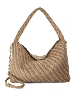 Deliberate L Tote Bag In Beige