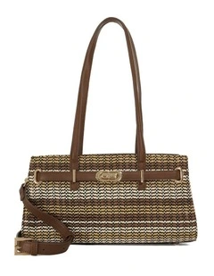 Depend Shoulder Bag in Brown