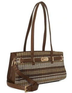 Depend Shoulder Bag in Brown