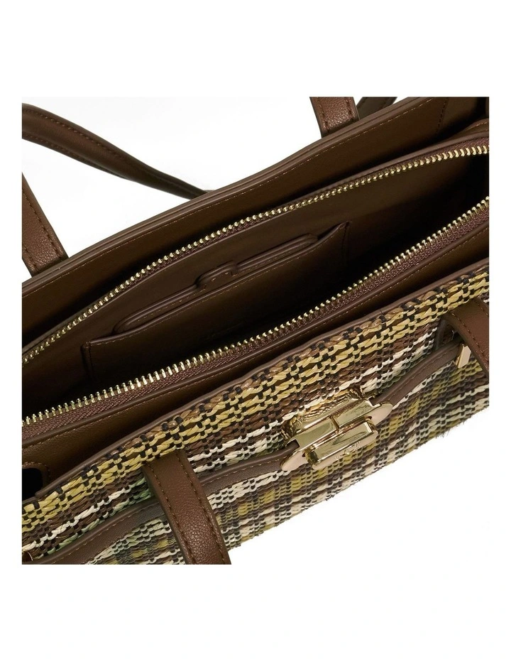 Depend Shoulder Bag in Brown image 3