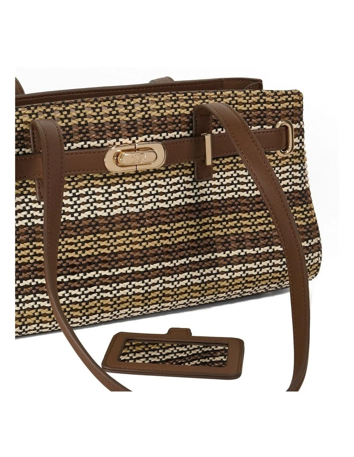 Depend Shoulder Bag in Brown image 5