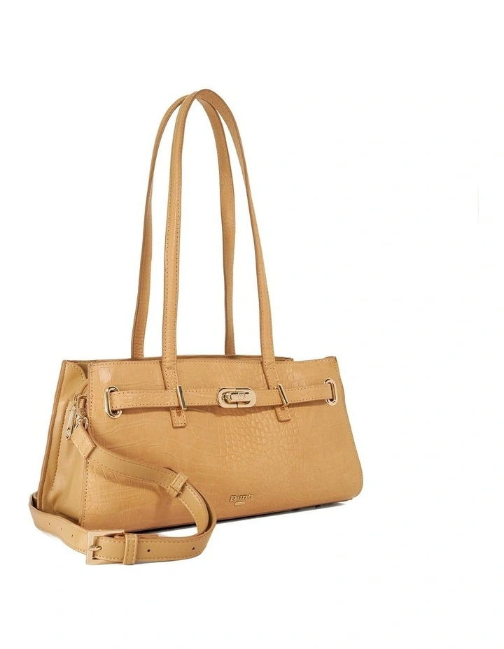 Depend Shoulder Bag in Caramel image 2