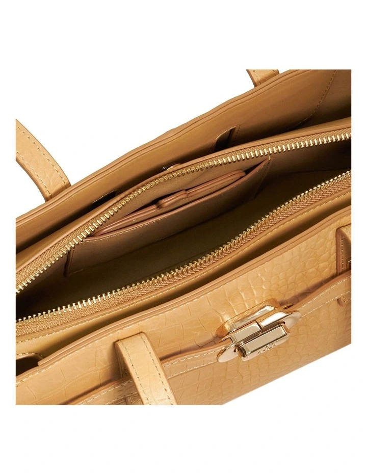Depend Shoulder Bag in Caramel image 3