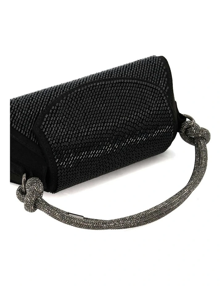Byrnleys Beaded Bag in Black image 5