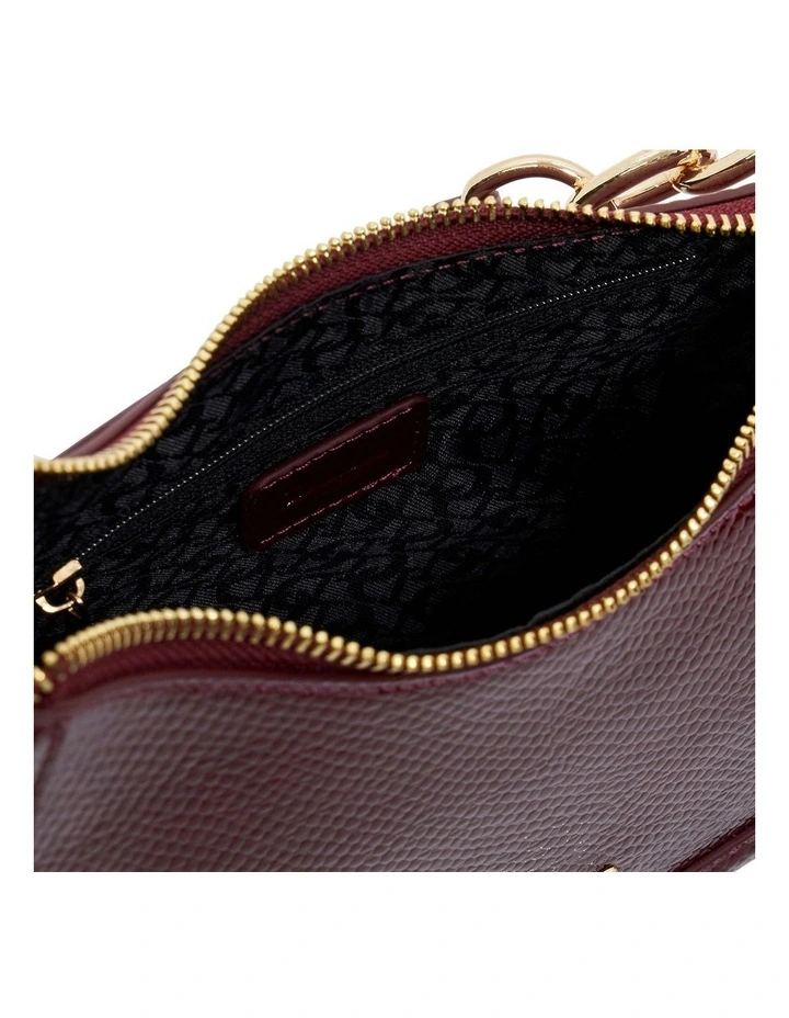Direction Shoulder Bag in Berry image 3