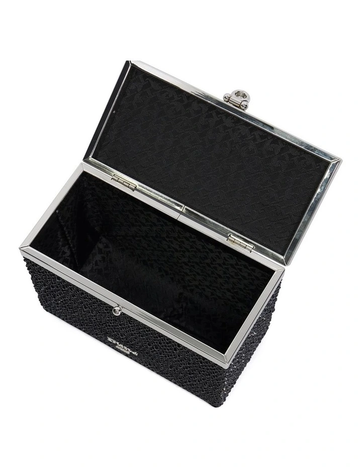 Blingbling Structured Bag in Black image 3