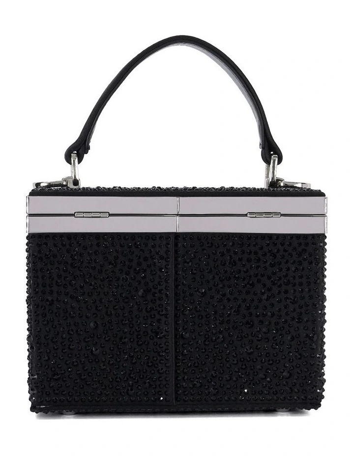 Blingbling Structured Bag in Black image 4