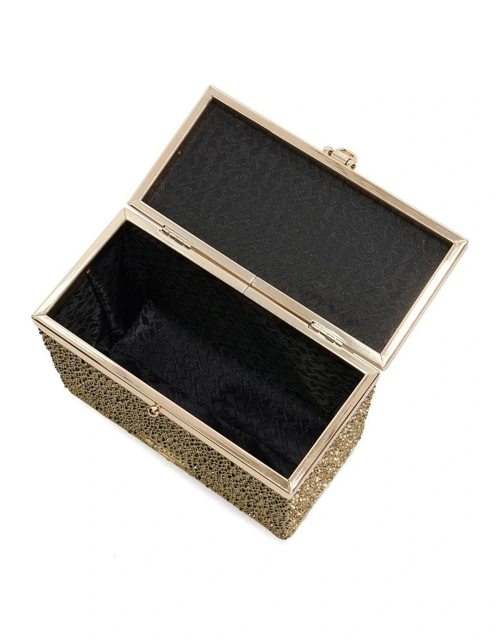 Blingbling Structured Bag in Gold image 3