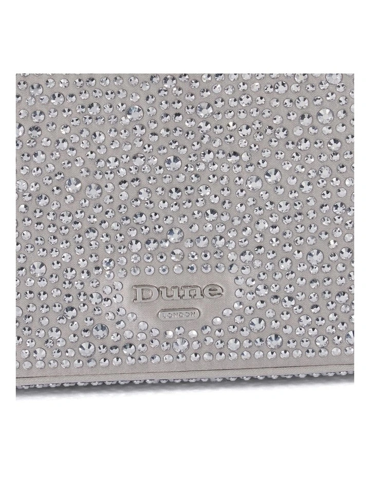 Blingbling Structured Bag in Silver image 5