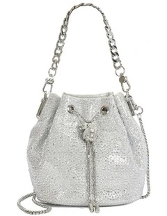 Electrics Bucket Bag in Silver