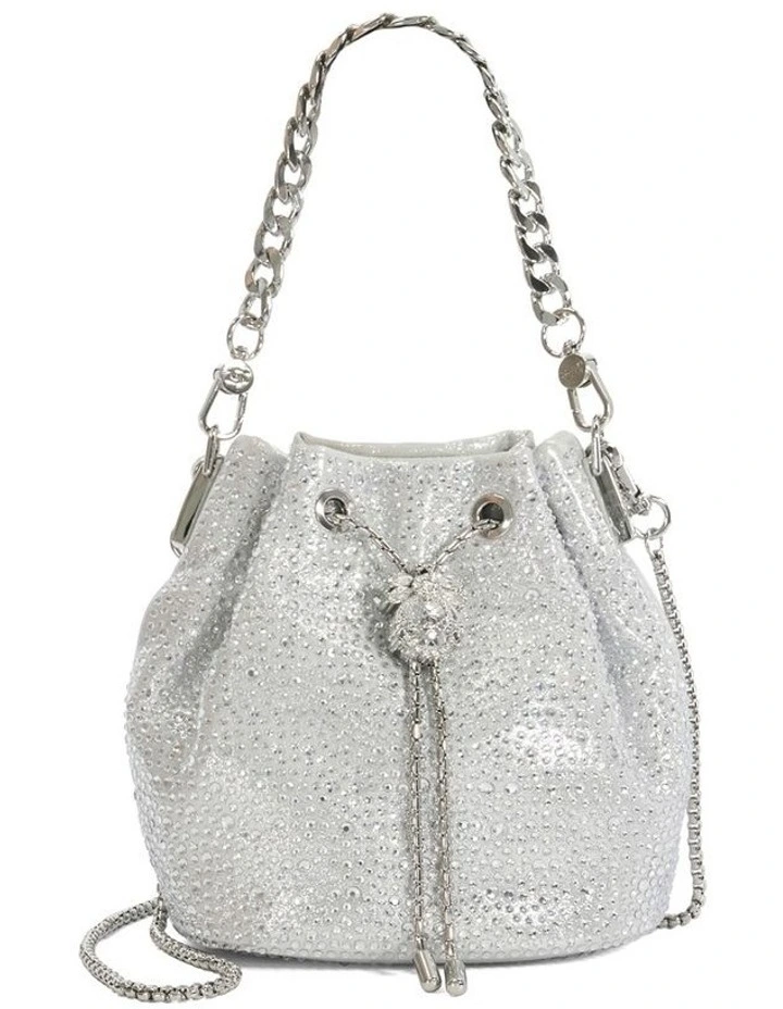 Electrics Bucket Bag in Silver image 1