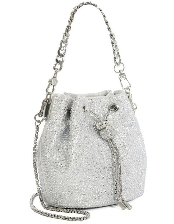 Electrics Bucket Bag in Silver image 2