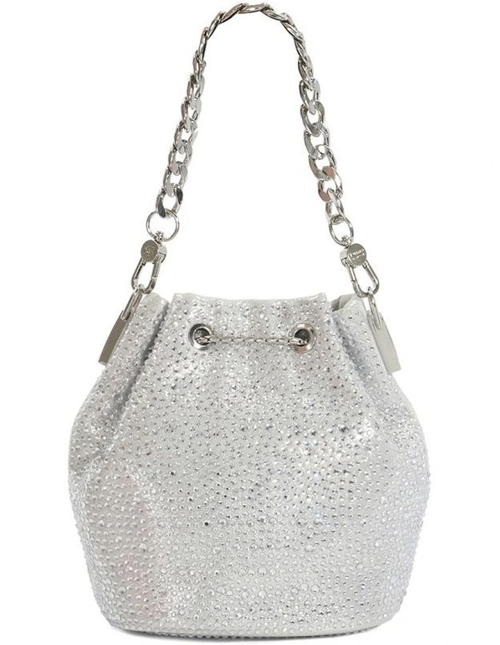 Electrics Bucket Bag in Silver image 4