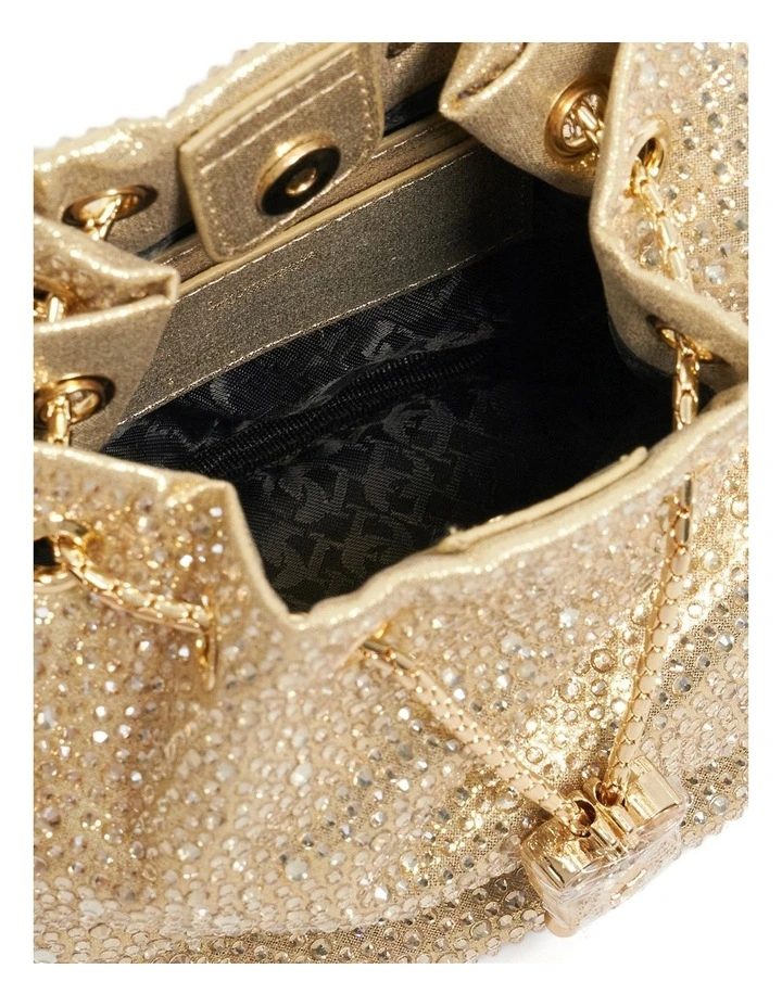 Electrics Bucket Bag in Gold image 3