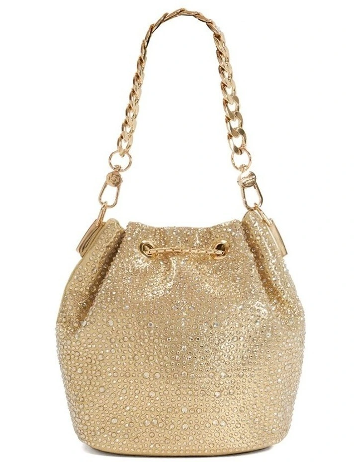 Electrics Bucket Bag in Gold image 4
