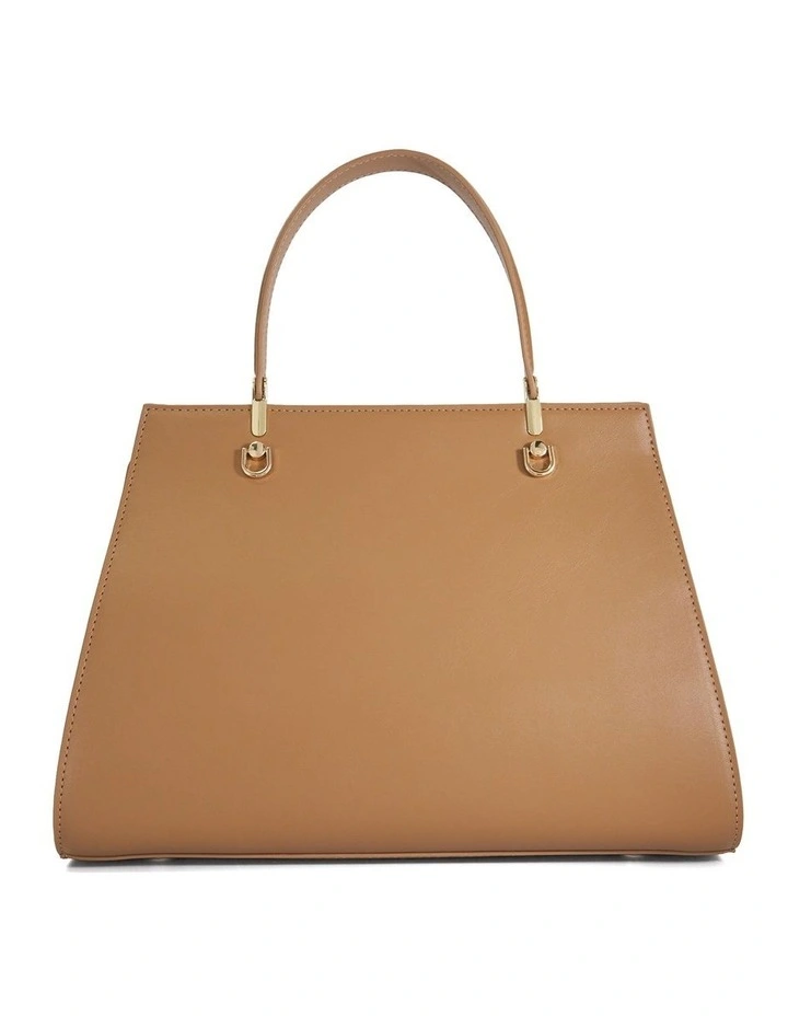 Dante Tote Bag in Camel image 4