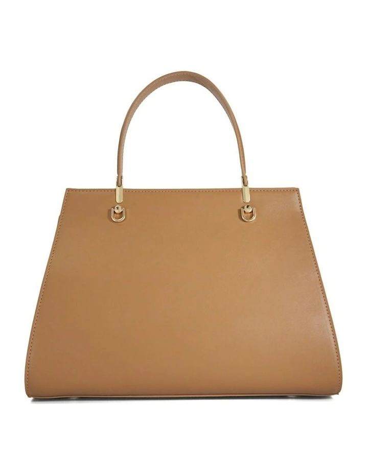 Dante Tote Bag in Camel image 5