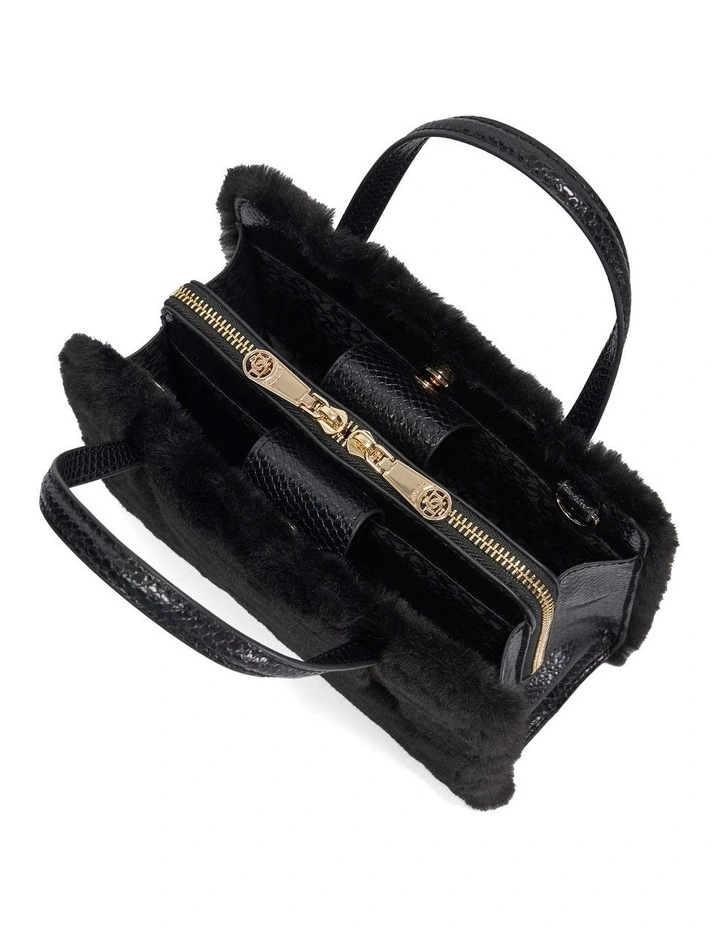 Dinkydenbeigh Small Tote Bag in Black image 3