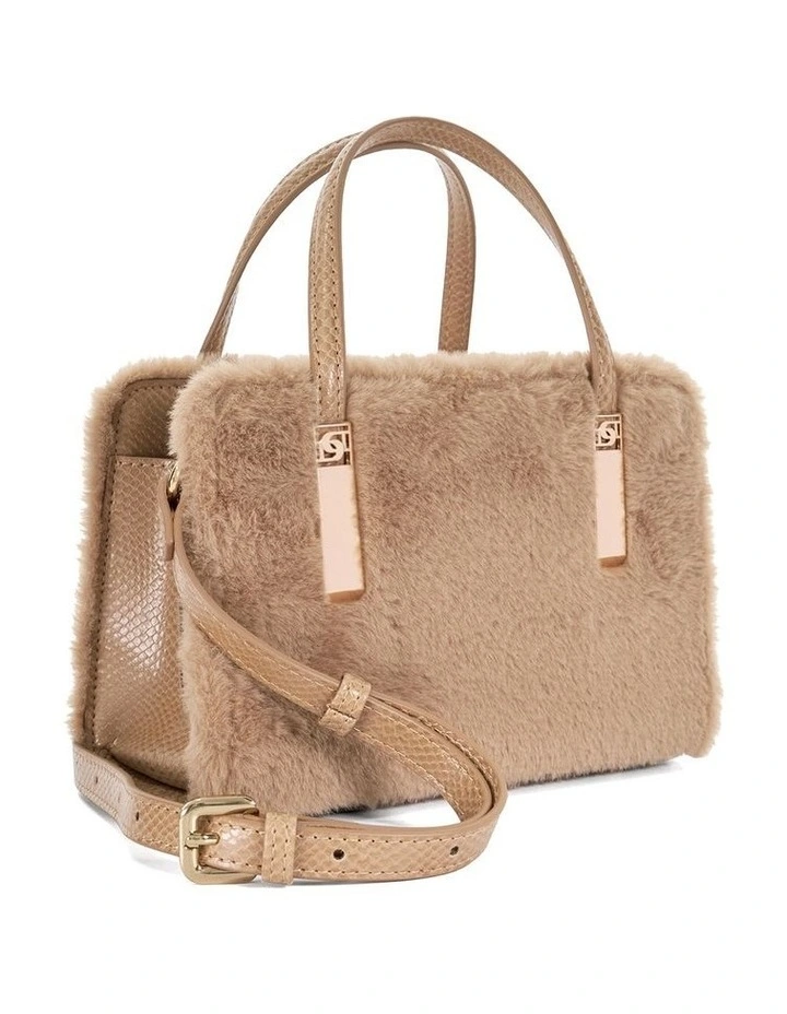 Dinkydenbeigh Small Tote Bag in Camel image 3