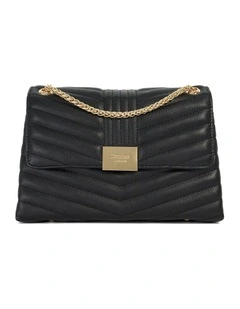 Dellaos Shoulder Bag in Black